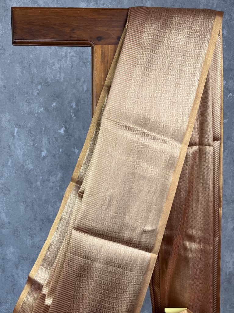SEMI TISSUE BANARASI SAREE - Image 2