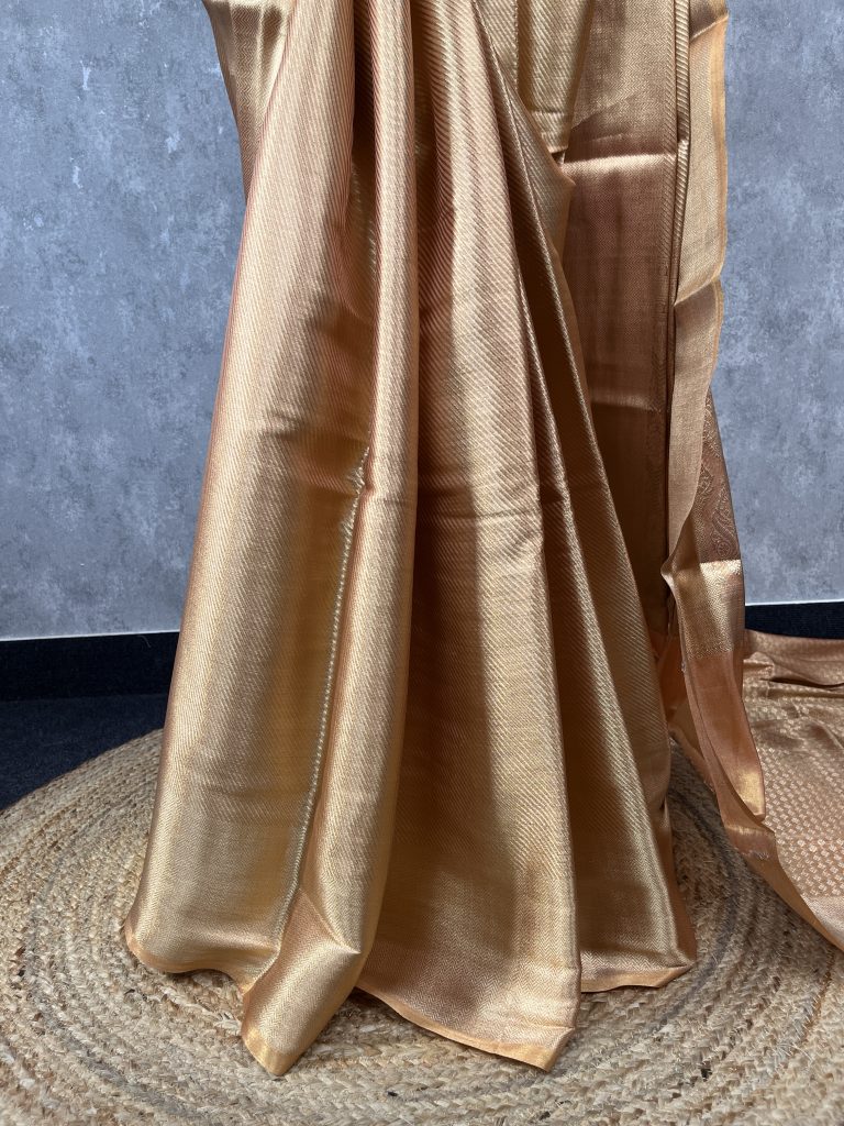 SEMI TISSUE BANARASI SAREE - Image 3