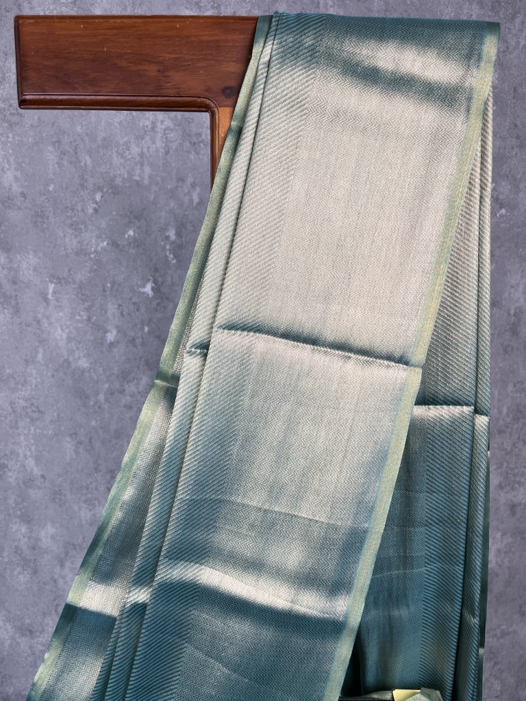 SEMI TISSUE BANARASI SAREE - Image 2
