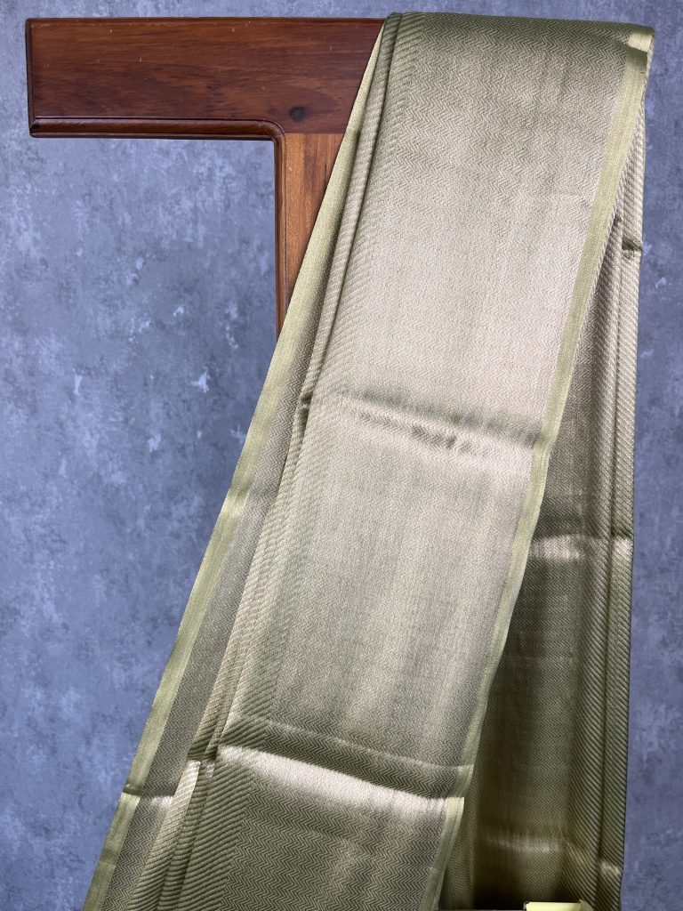 SEMI TISSUE BANARASI SAREE - Image 2