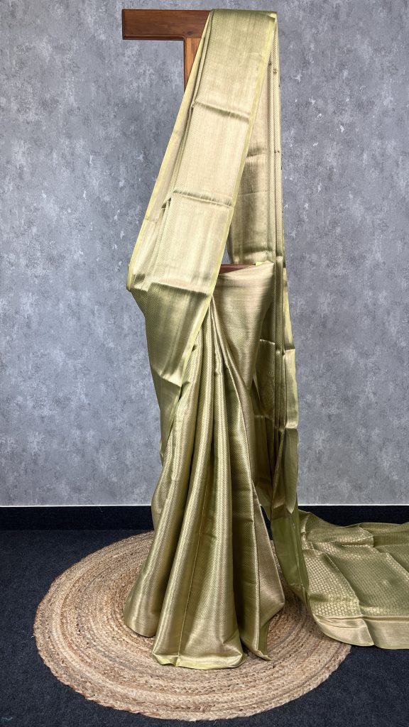 SEMI TISSUE BANARASI SAREE