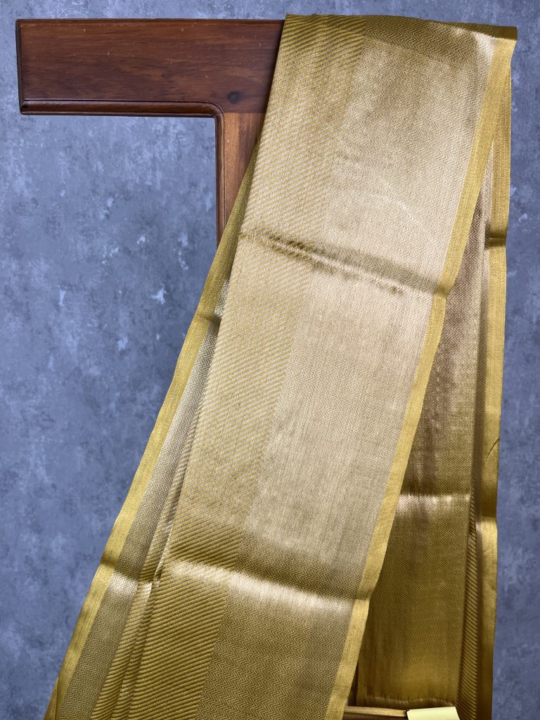 SEMI TISSUE BANARASI SAREE - Image 2