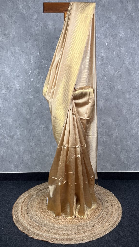 SEMI TUSSAR SILK WEAVING BANARASI SAREE