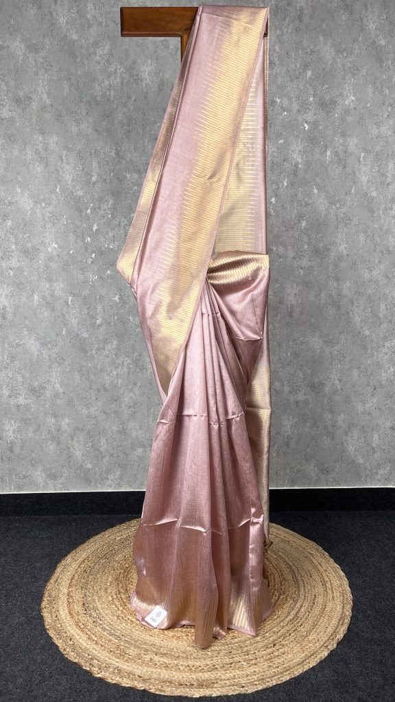 SEMI TUSSAR SILK WEAVING BANARASI SAREE
