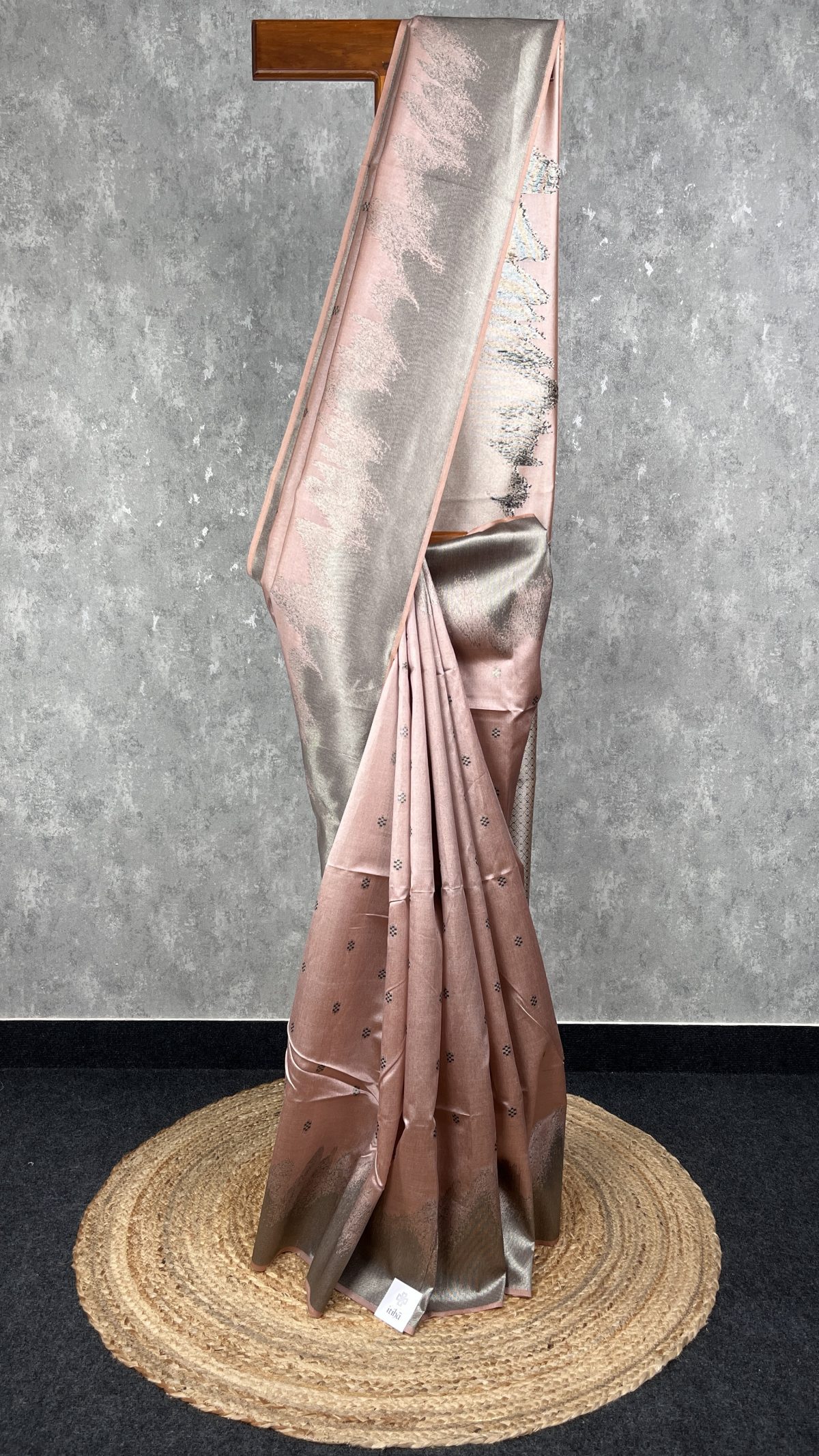 SEMI TUSSAR SILK WEAVING BANARASI SAREE