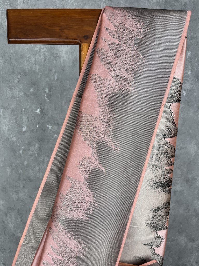 SEMI TUSSAR SILK WEAVING BANARASI SAREE - Image 2