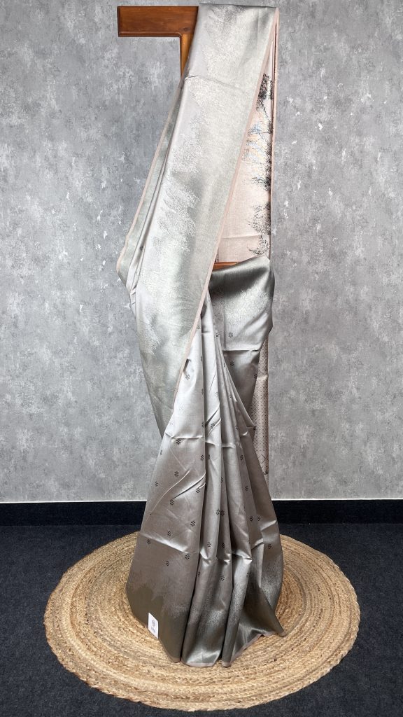 SEMI TUSSAR SILK WEAVING BANARASI SAREE