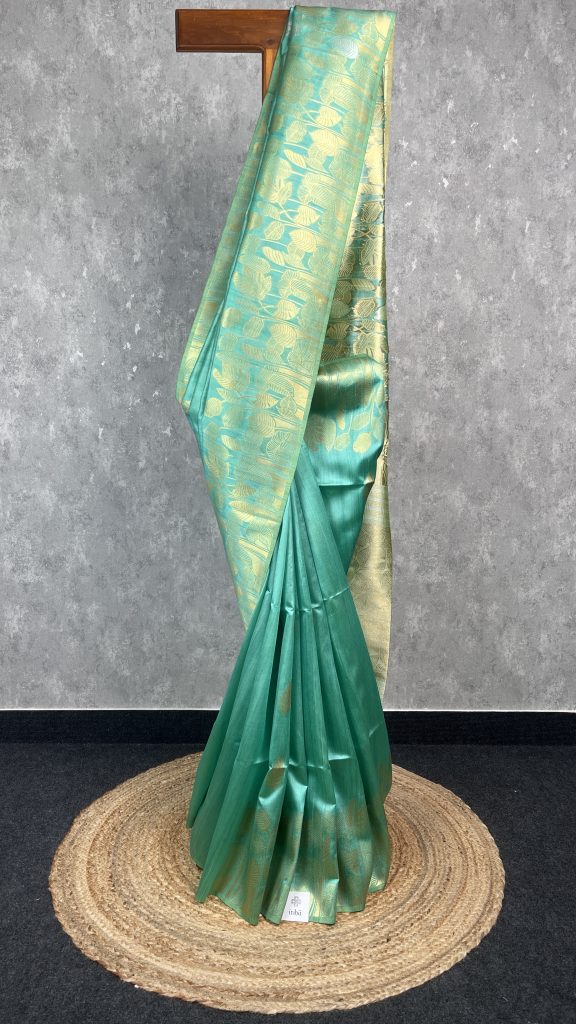SEMI TUSSAR SILK WEAVING BANARASI SAREE
