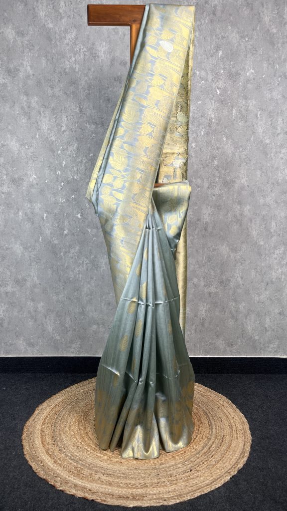 SEMI TUSSAR SILK WEAVING BANARASI SAREE