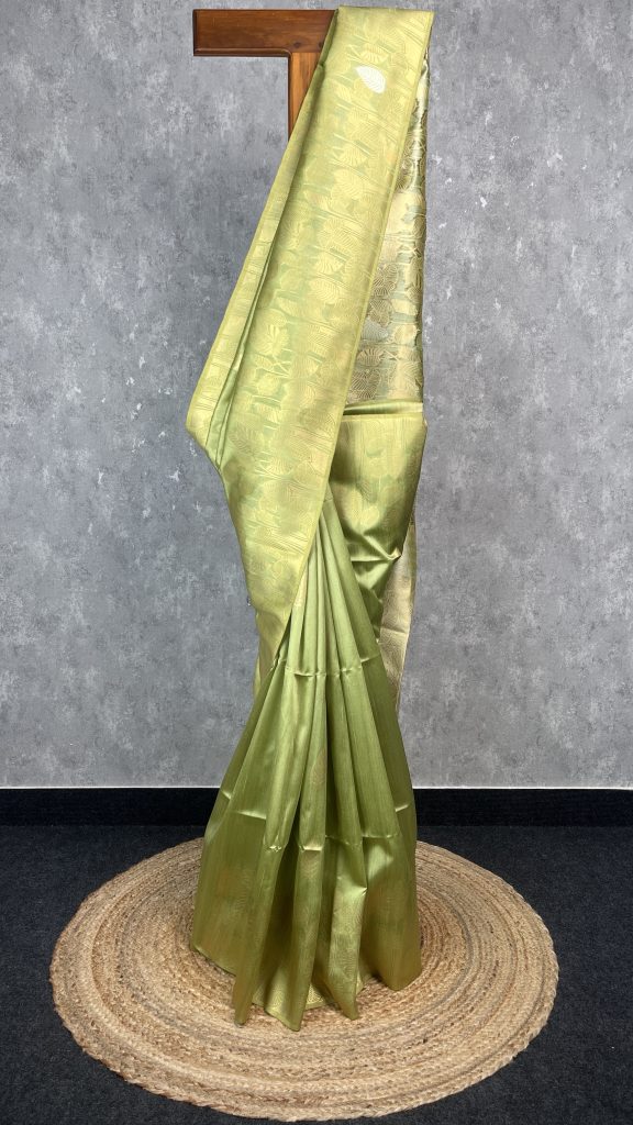 SEMI TUSSAR SILK WEAVING BANARASI SAREE