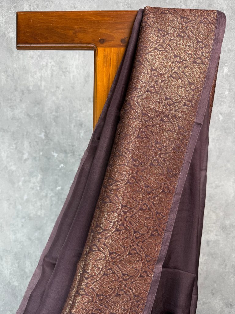 KORA ANTIQUE BHUTA BANARASI SAREE - Image 2