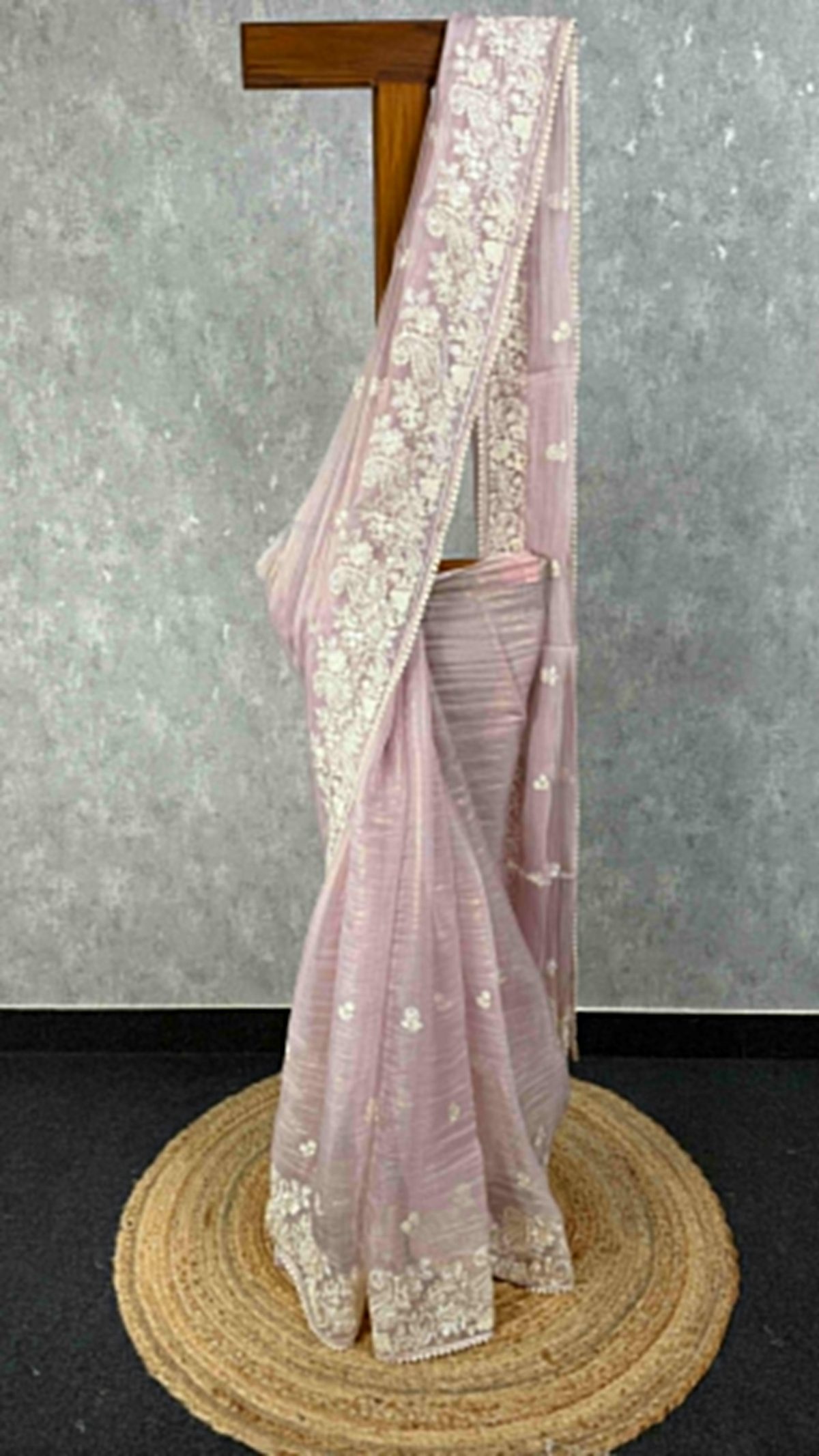 ORGANZA EMBROIDERY SAREE