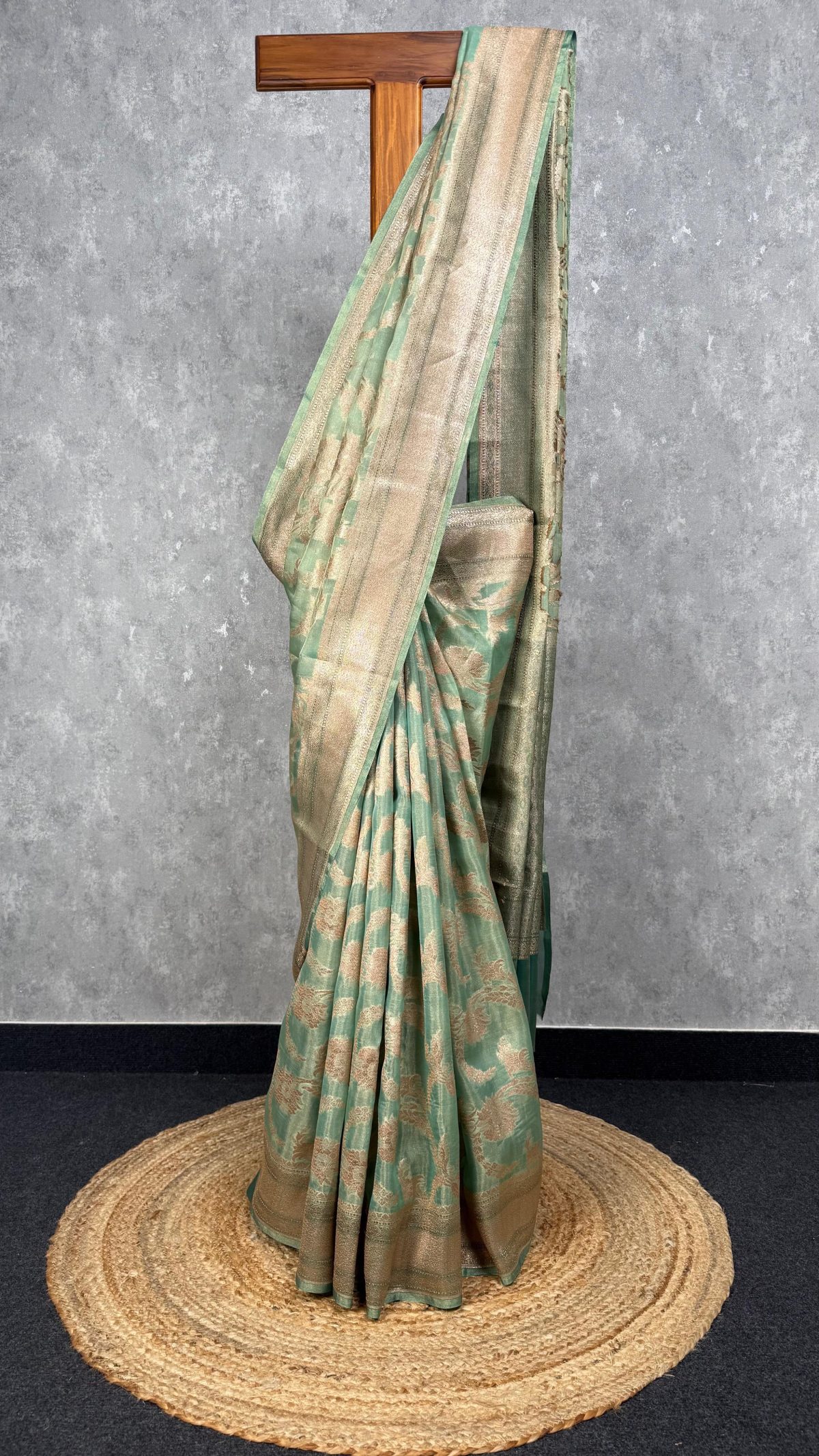 TISSUE ORGANZA BANARASI SAREE