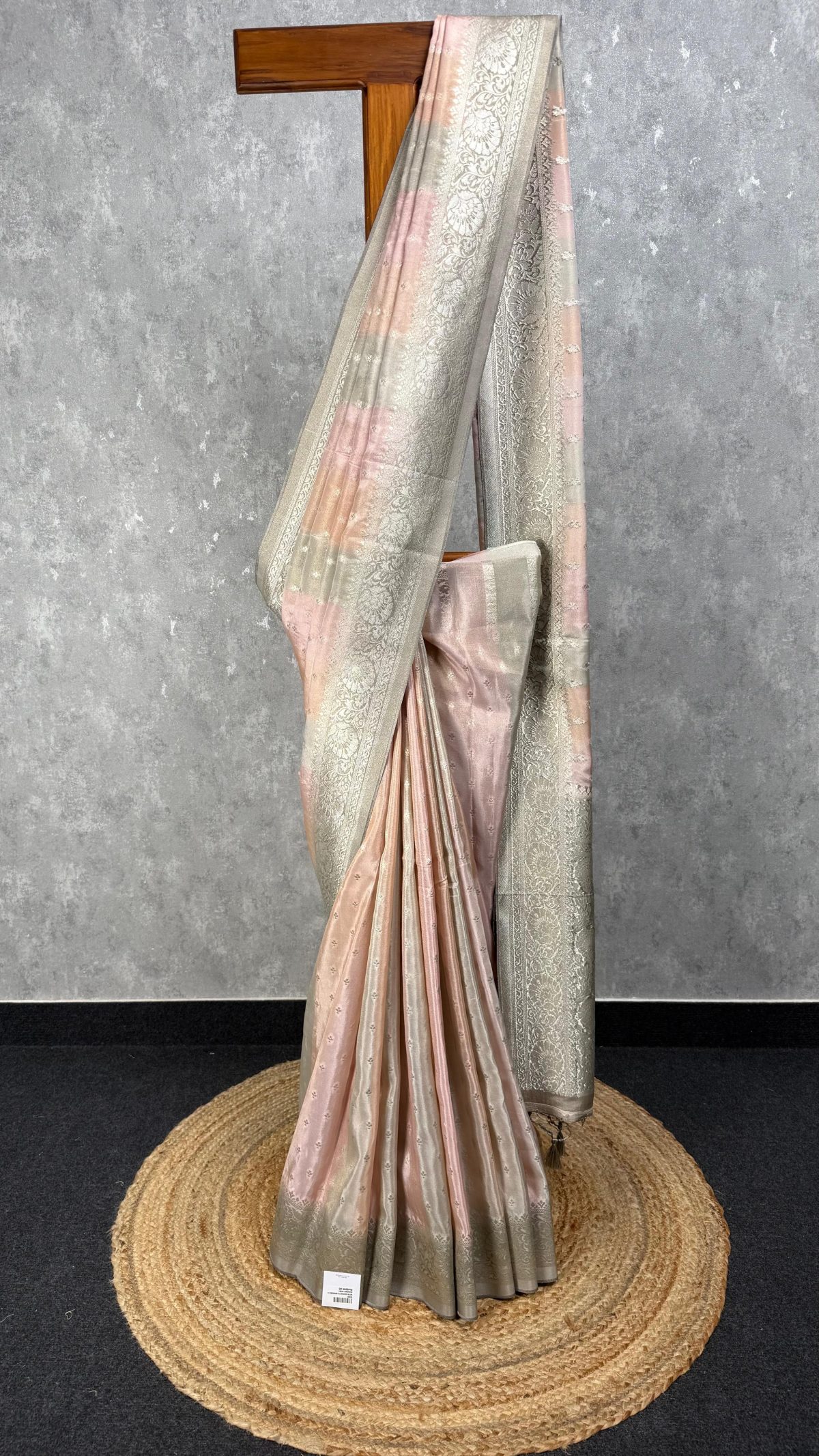 SATIN GEORGETTE BANARASI SAREE