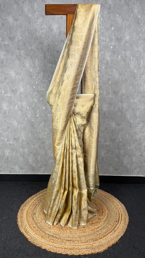 TISSUE ORGANZA BANARASI SAREE
