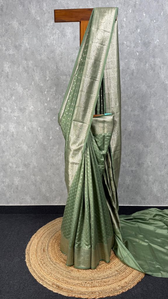 SOFT KATAN SILK BANARASI SAREE