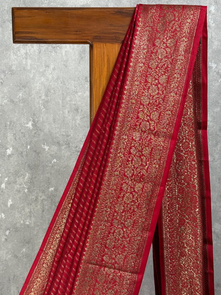 SOFT KATAN SILK BANARASI SAREE - Image 2