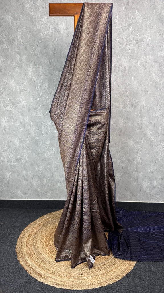 CHANDERI ANTIQUE ZARI BROCADE BANARASI SAREE