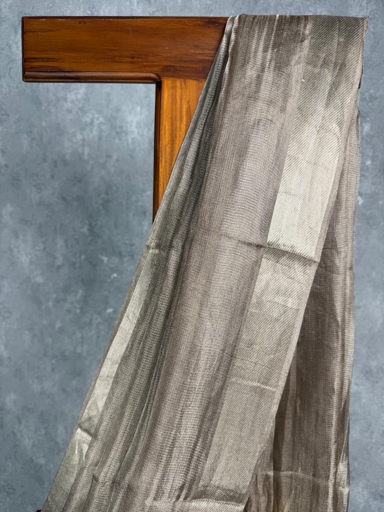 TUSSAR TISSUE SAREE - Image 2