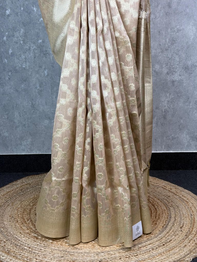 TISSUE SILK BANARASI SAREE - Image 3