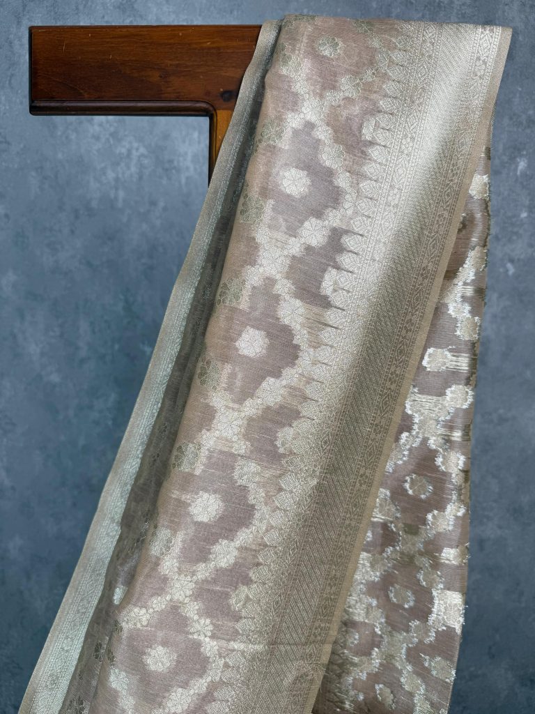 TISSUE SILK BANARASI SAREE - Image 2