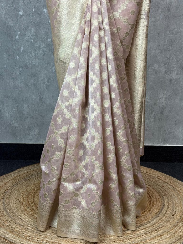 TISSUE SILK BANARASI SAREE - Image 3