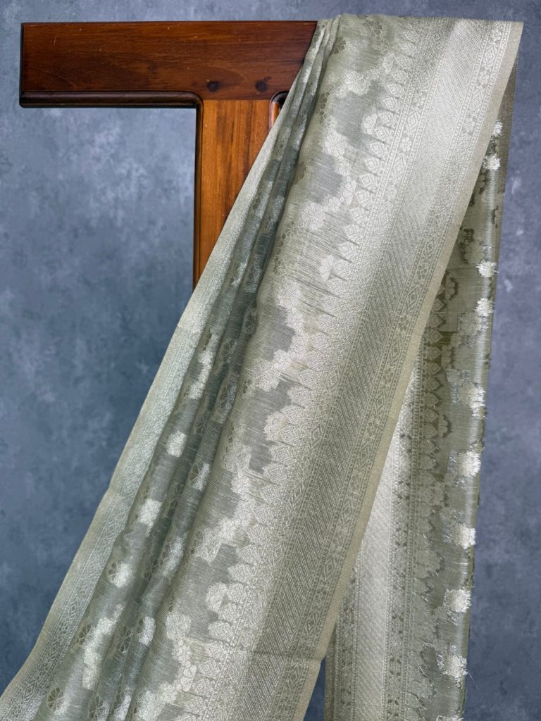 TISSUE SILK BANARASI SAREE - Image 2