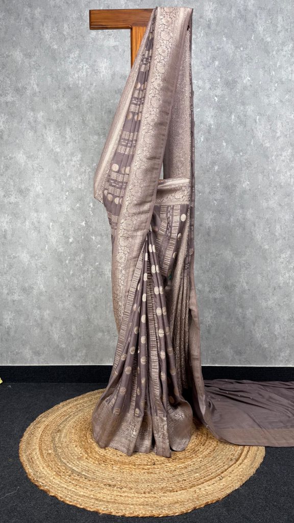 VISCOSE GEORGETTE BANARASI SAREE