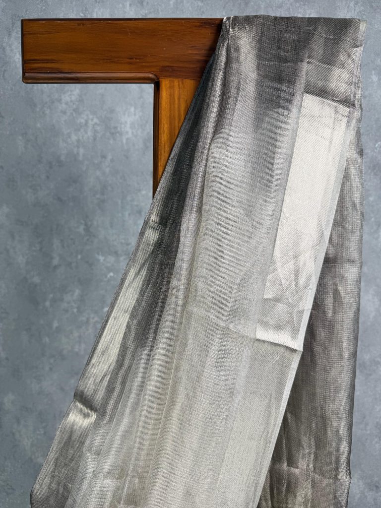 TUSSAR TISSUE SAREE - Image 2