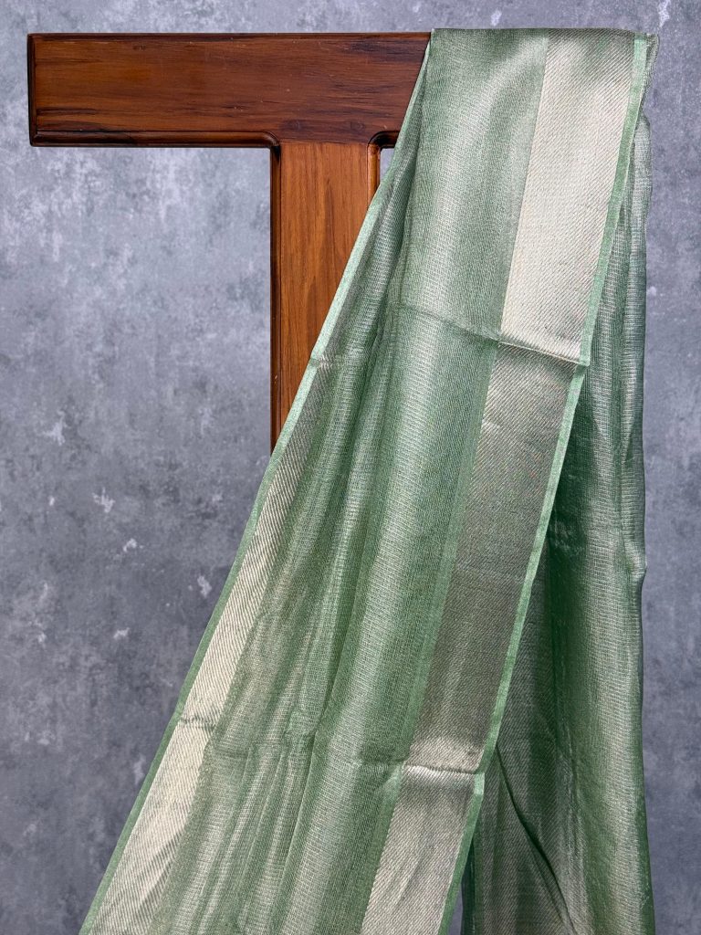 TUSSAR TISSUE SAREE - Image 2
