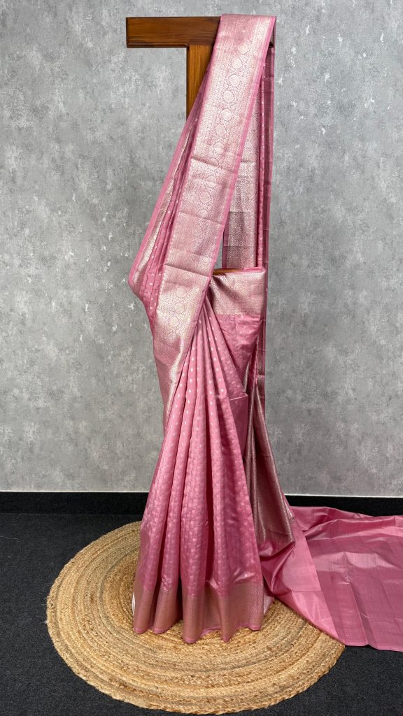 SOFT KATAN SILK BANARASI SAREE