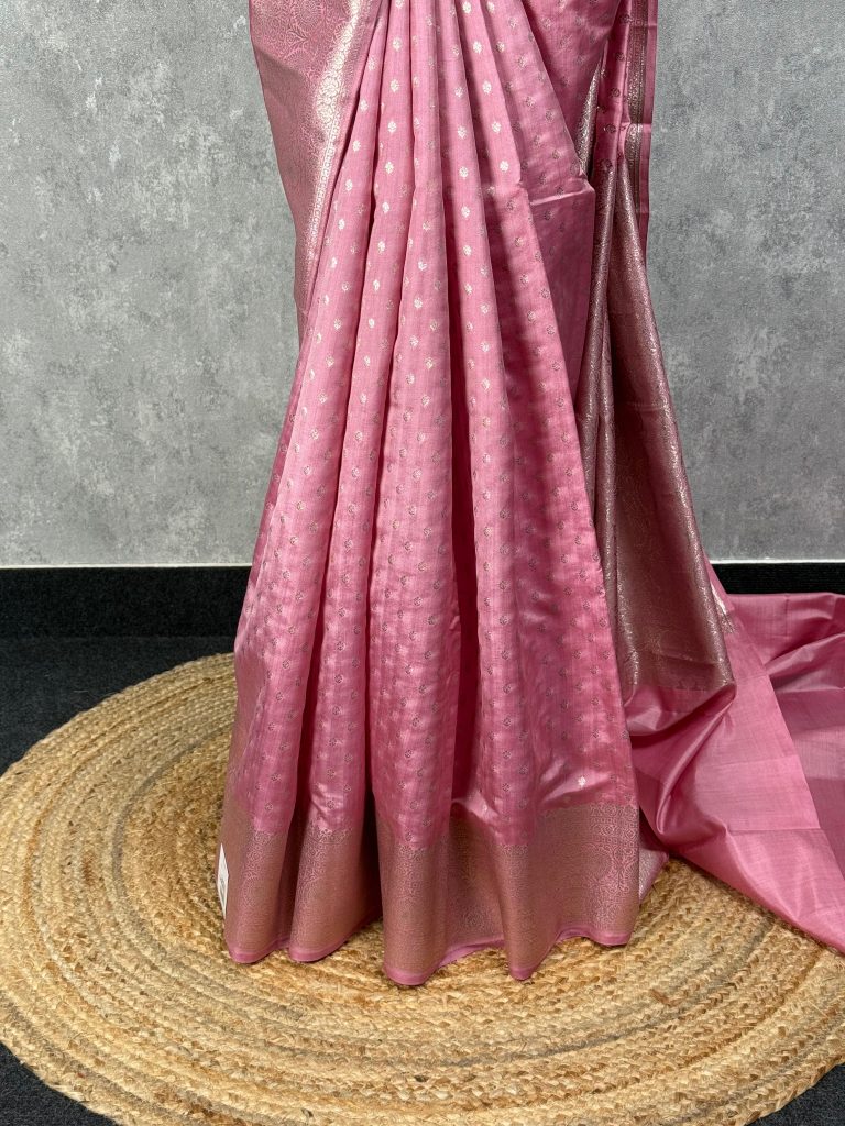 SOFT KATAN SILK BANARASI SAREE - Image 3