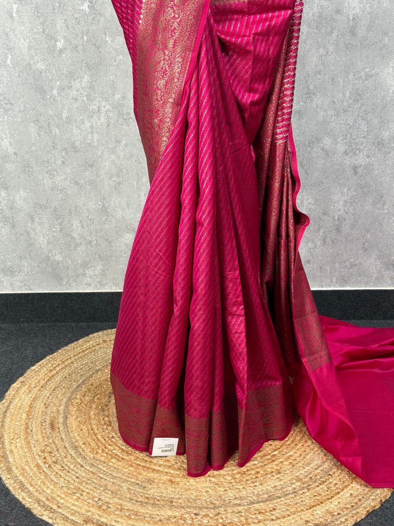 SOFT KATAN SILK BANARASI SAREE - Image 3