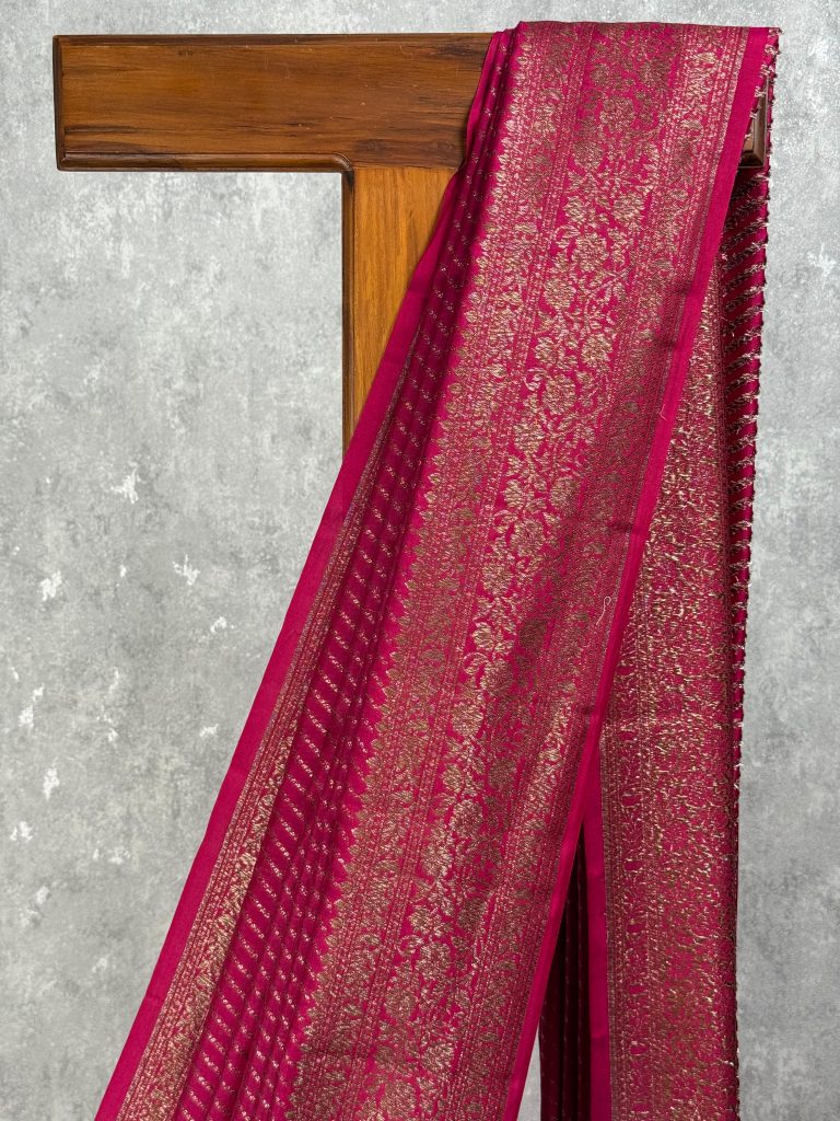 SOFT KATAN SILK BANARASI SAREE - Image 2