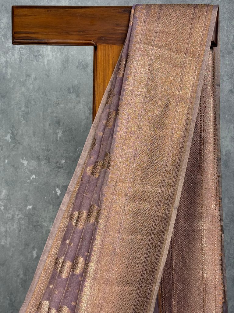 TISSUE ORGANZA BANARASI SAREE - Image 2