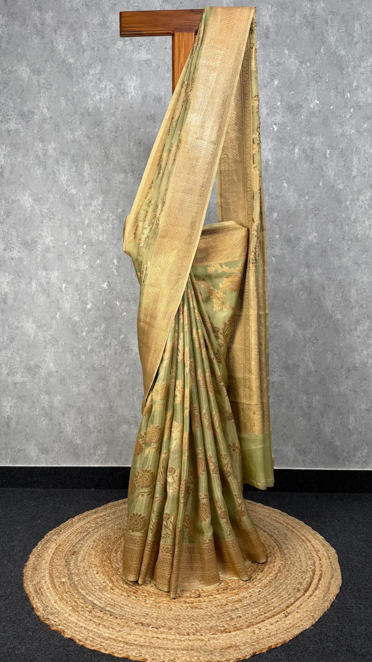 TISSUE ORGANZA BANARASI SAREE