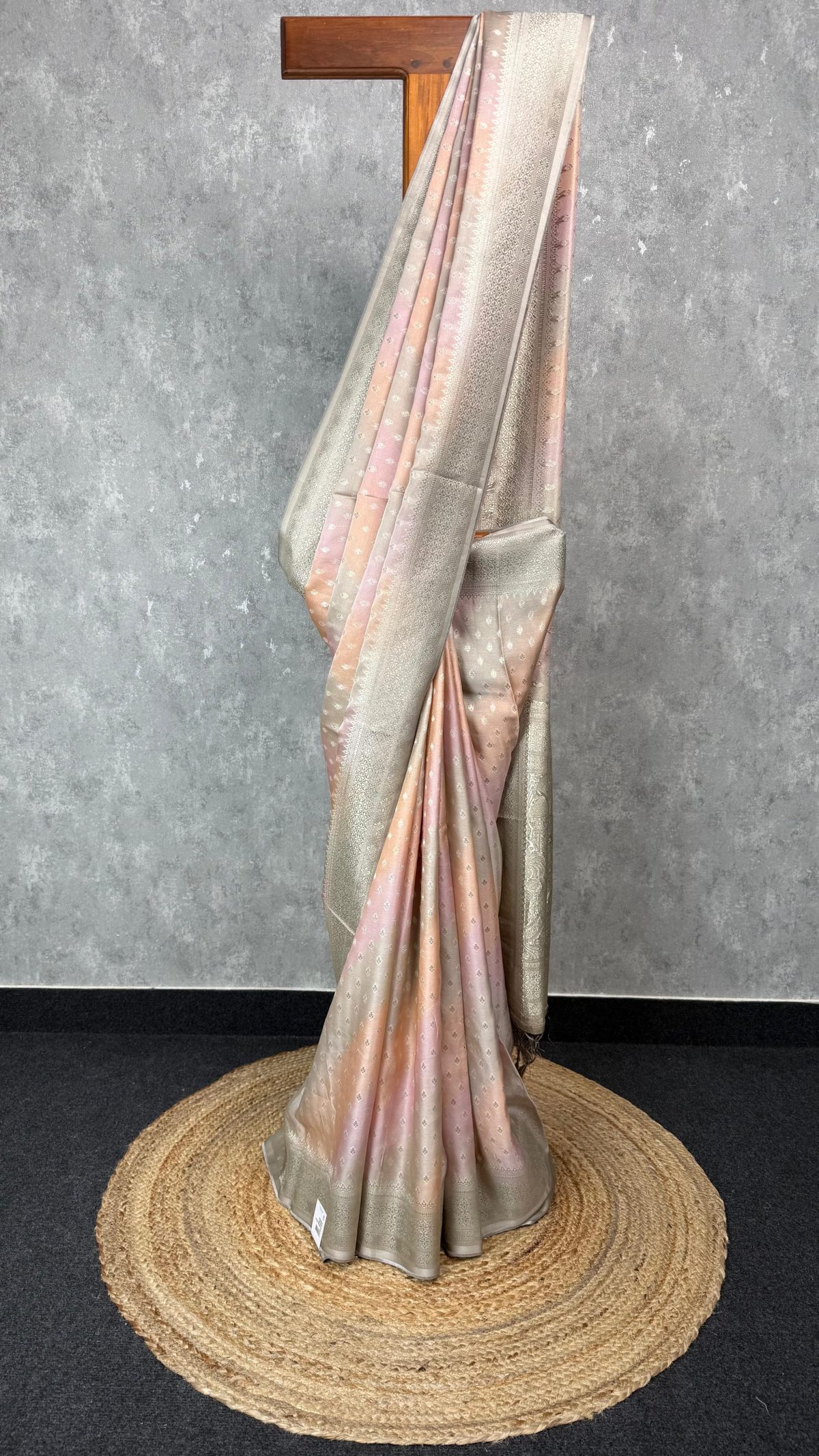SATIN GEORGETTE BANARASI SAREE