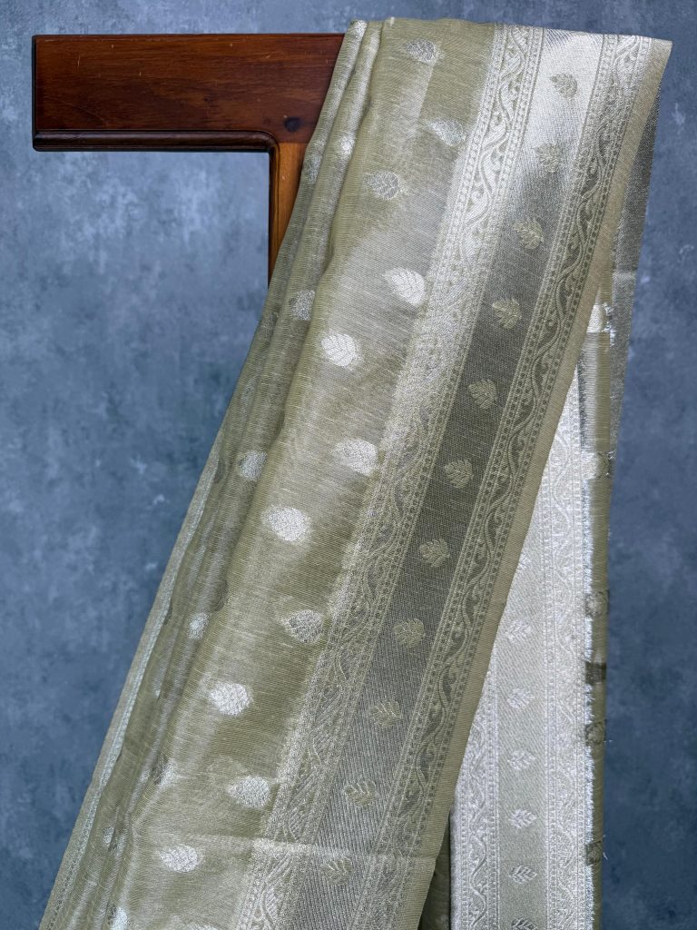 TISSUE SILK BANARASI SAREE - Image 2