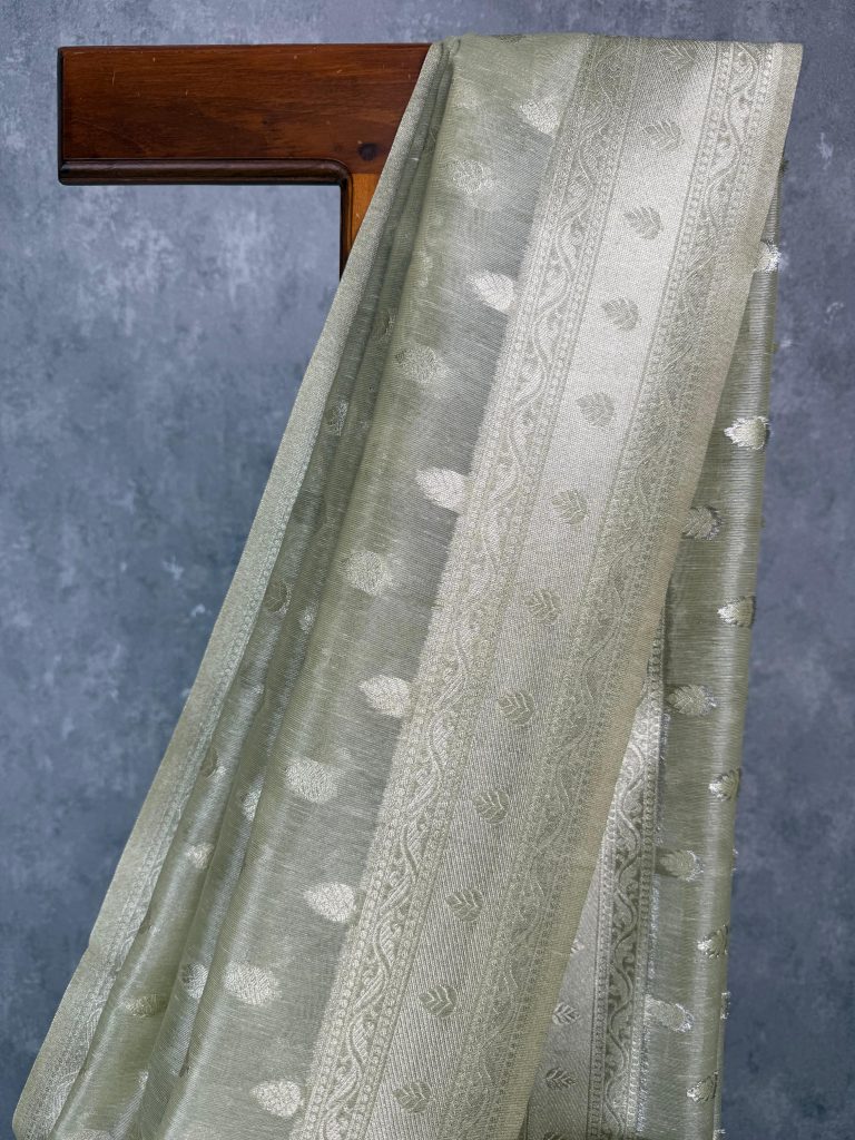 TISSUE SILK BANARASI SAREE - Image 2