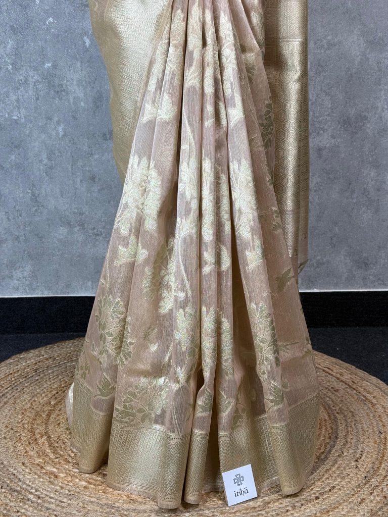 TISSUE SILK BANARASI SAREE - Image 3