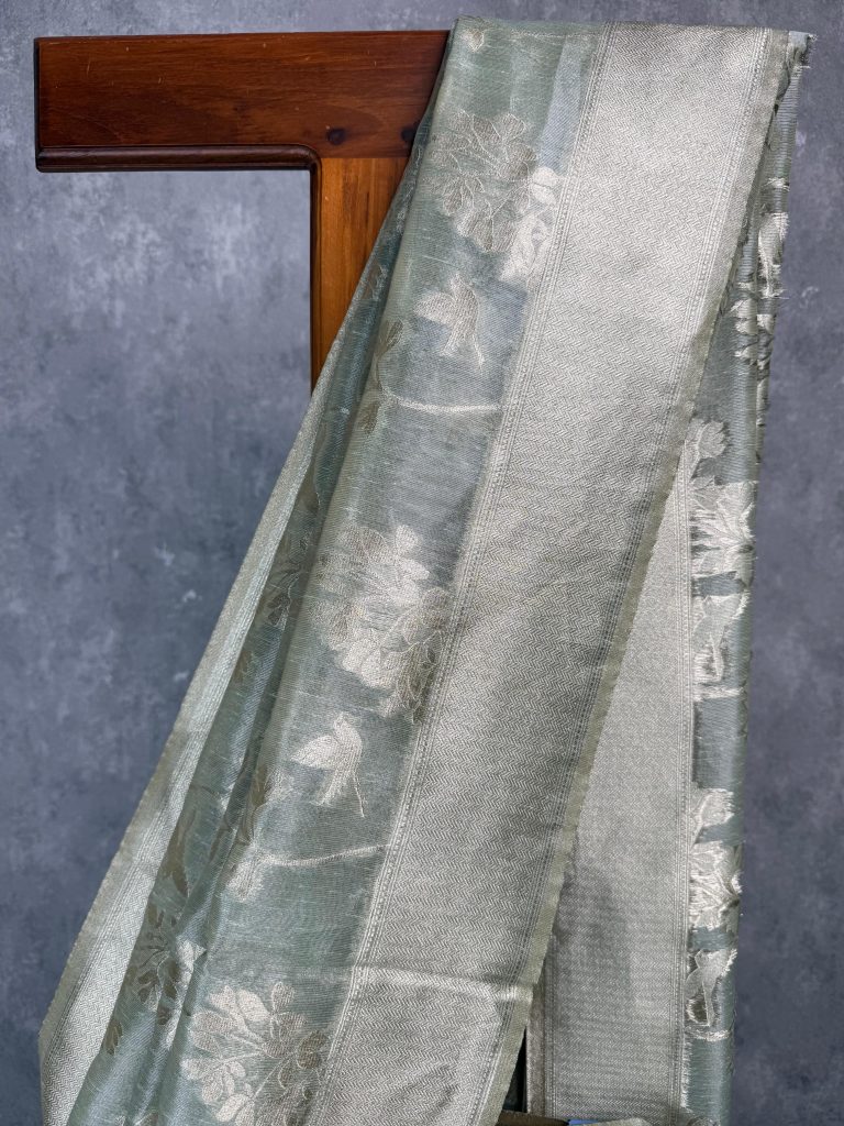 TISSUE SILK BANARASI SAREE - Image 2