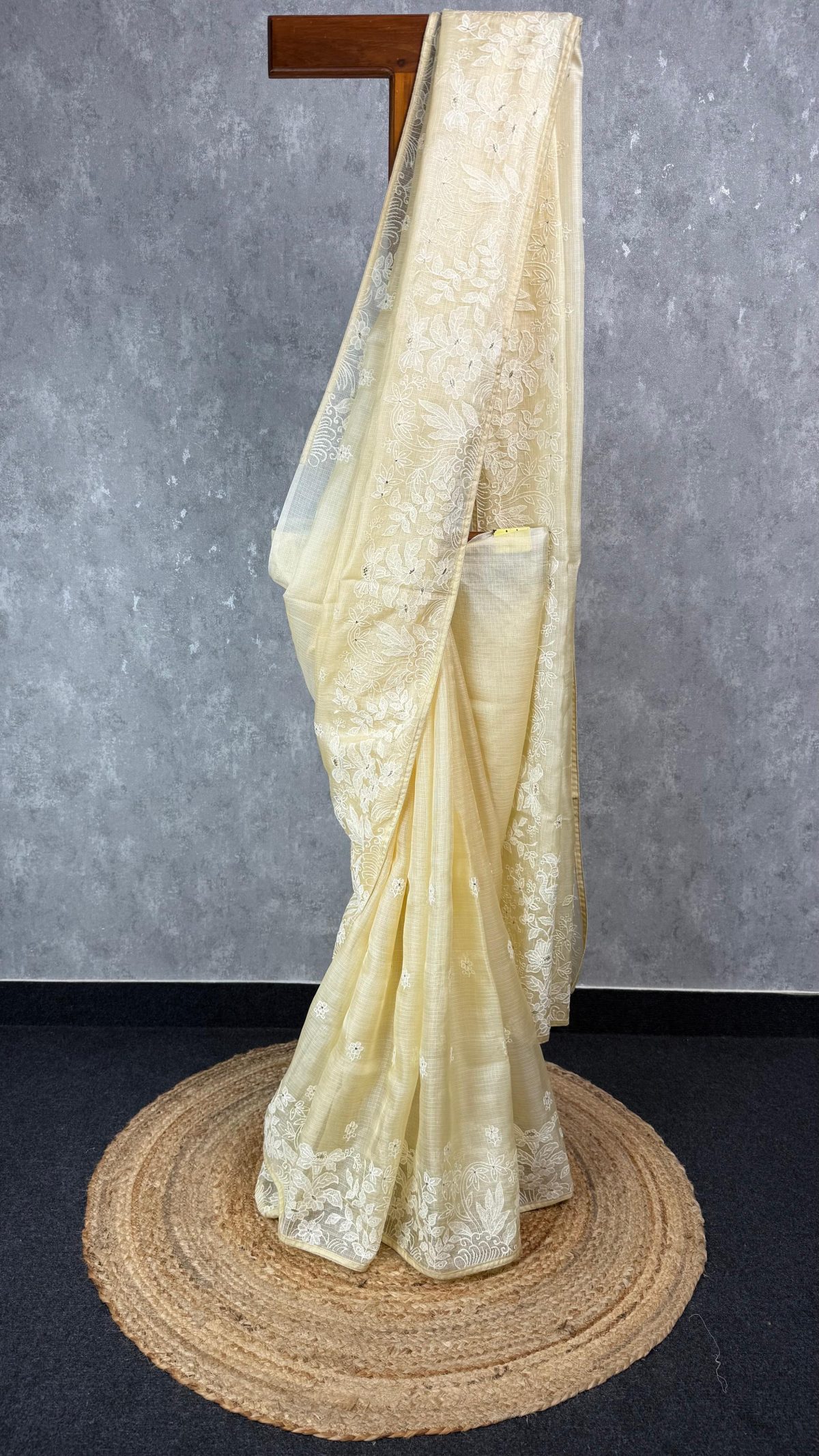 TUSSAR KOTA EMBROIDERY SAREE