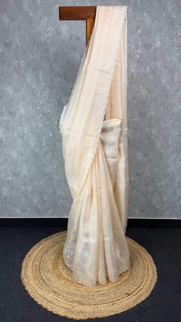 TUSSAR KOTA EMBROIDERY SAREE