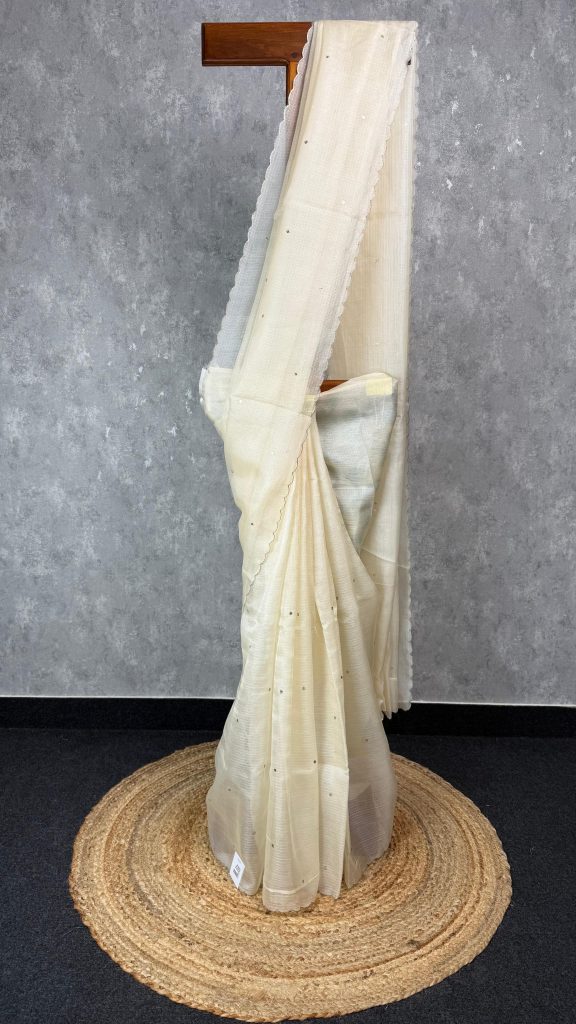 TUSSAR KOTA EMBROIDERY SAREE