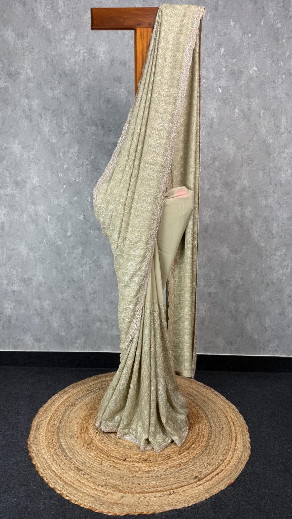 GEORGETTE EMBROIDERY SAREE