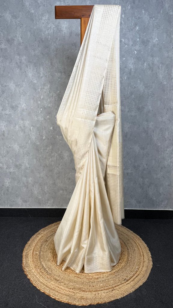 SEMI TUSSAR SILK BANARASI SAREE