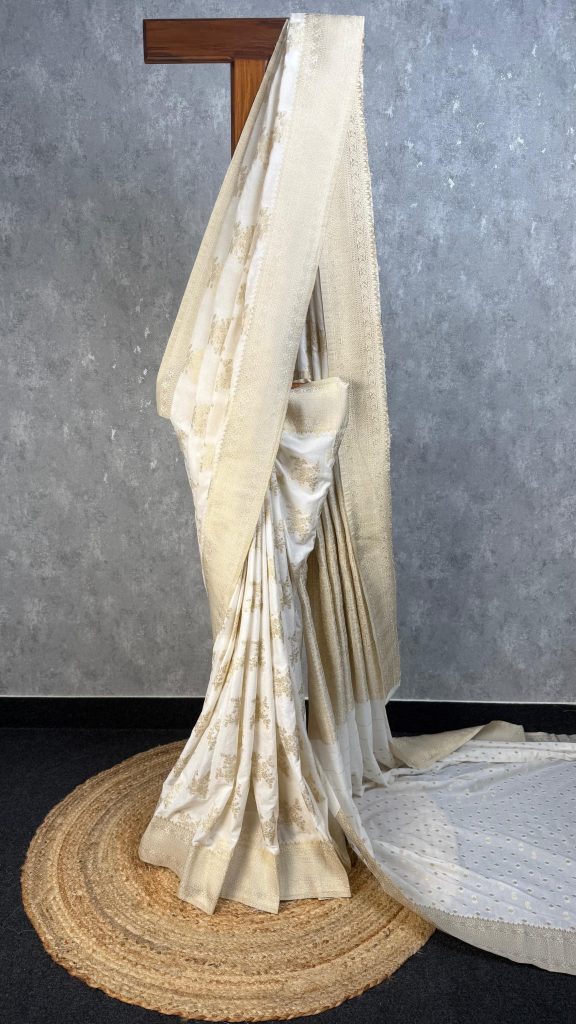 VISCOSE GEORGETTE BANARASI SAREE