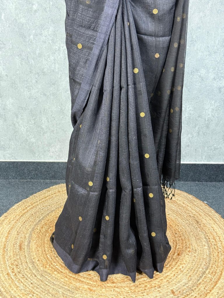 MATKA TUSSAR SILK SAREE - Image 3