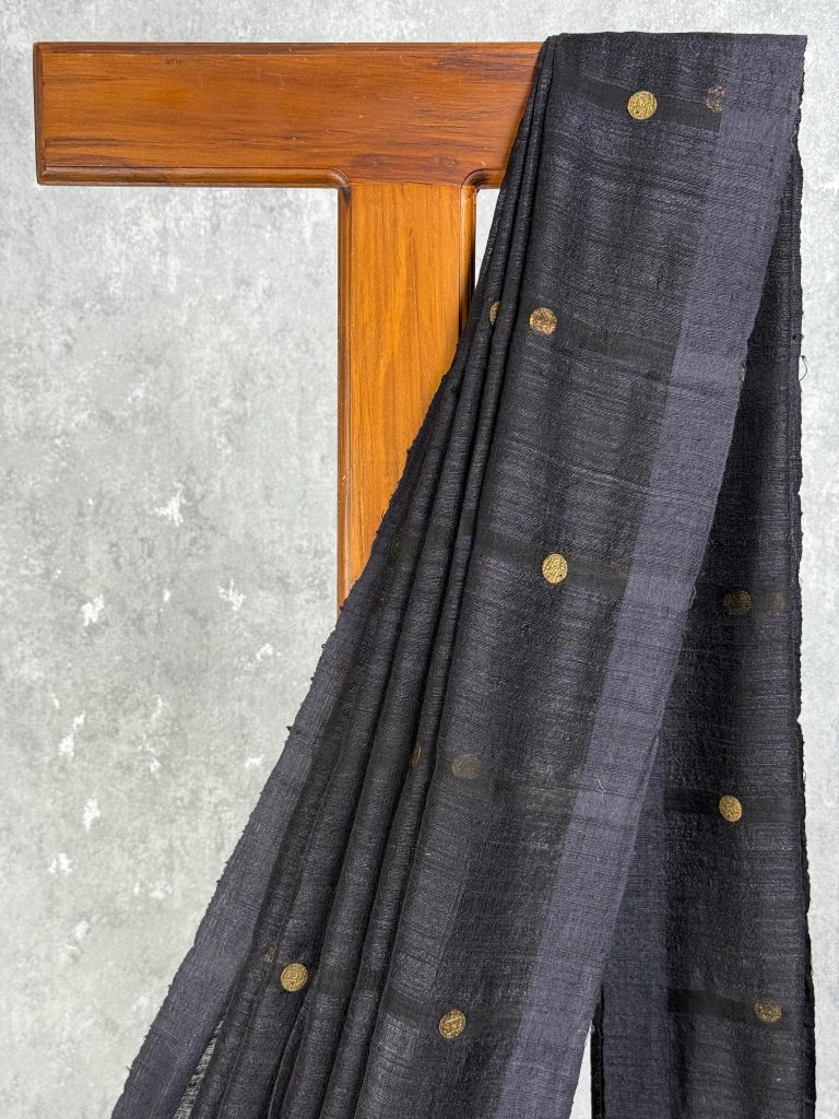 MATKA TUSSAR SILK SAREE - Image 2