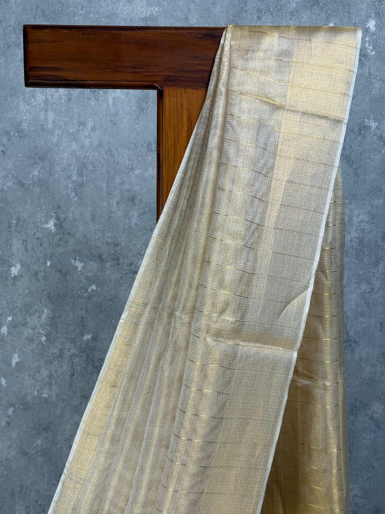 TUSSAR TISSUE SAREE - Image 2